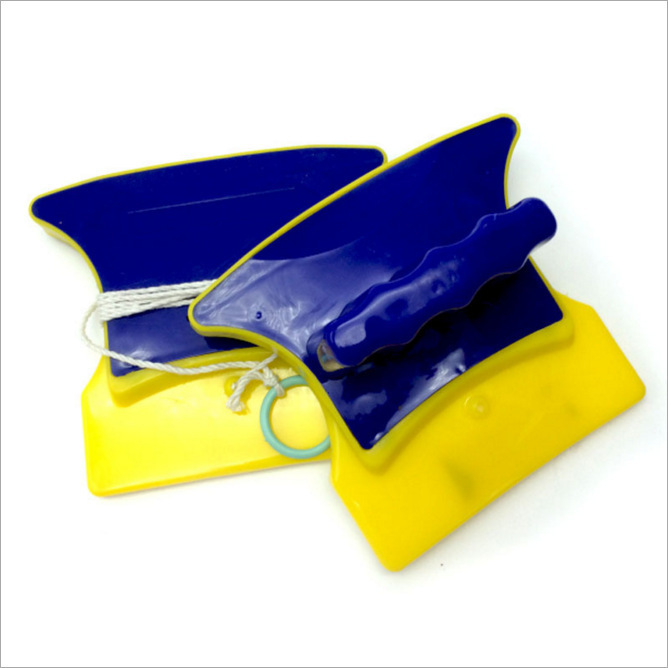 Fabricante de doble cara limpiador de vidrio magnético limpieza limpie/raspador de vidrio/limpie de vidrio magnético