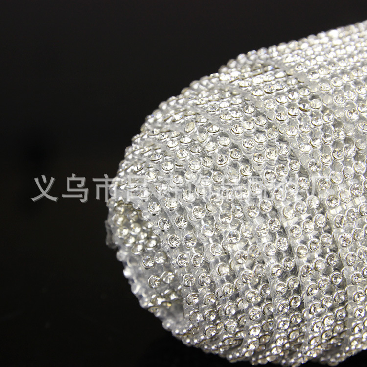 厂家直营 背胶网钻 双面胶/热熔胶银底 铝网钻/铜网 服装鞋帽配件