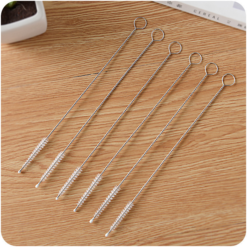 Cepillo de limpieza de paja Niños Bebé cepillo de paja taza de paja hervidor de agua cepillo de botella de limpieza de catéter