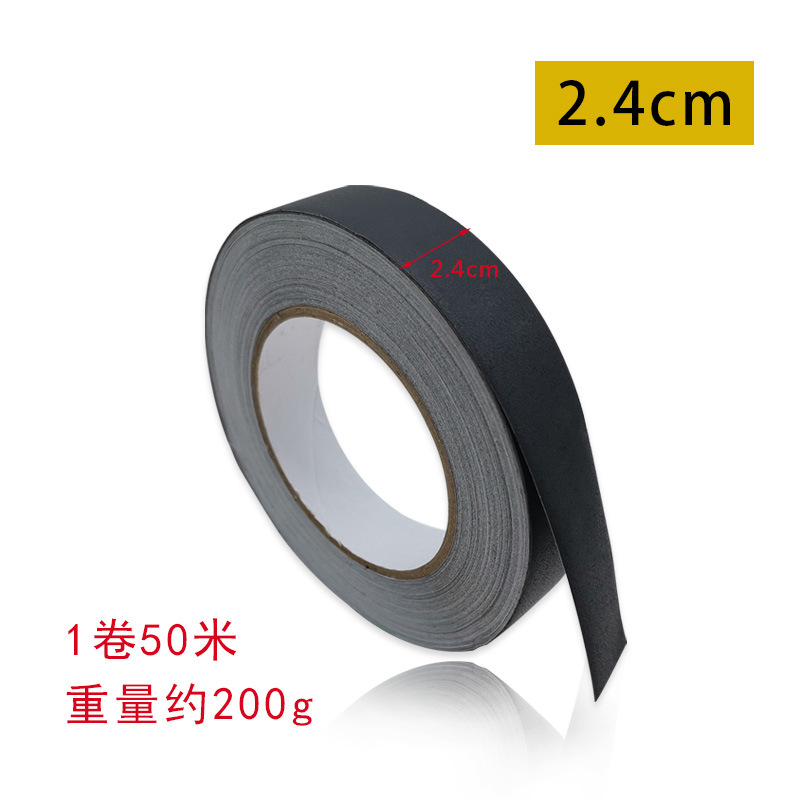 50 m esmerilado de PVC Boeing Película autoadhesiva Cinta Negra marco de fotos Marco de imagen decoración del tablero impermeable 6cm4 tamaños