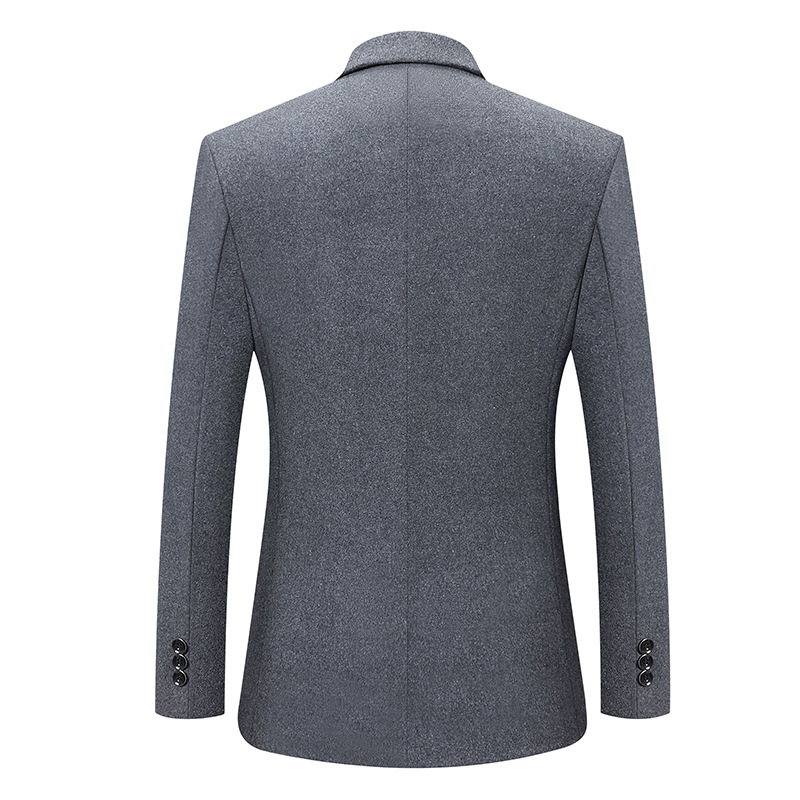 2023 Otoño e Invierno nuevos hombres traje de mediana edad papá de los hombres traje engrosado casual chaqueta de los hombres al por mayor