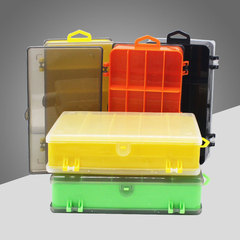 Type A double-sided bait box accessories storage box five colors portable outdoor fishing lure box rock fishing box fish hook box