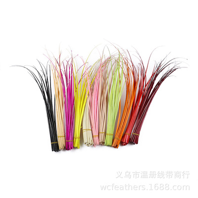 Ostrich pole DIY colour decorate prop Hat clothing parts decorate Feather rod