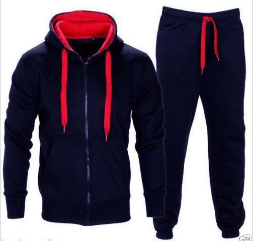 Men's Clothing New Men's Casual Sweater Suit Hip Hop Style Hoodie ZK35_senzul.com