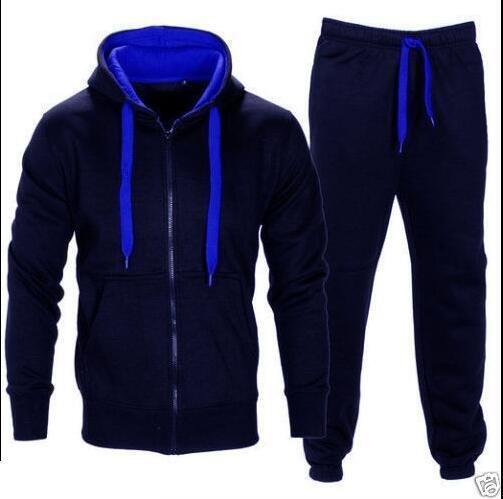 Men's Clothing New Men's Casual Sweater Suit Hip Hop Style Hoodie ZK35_senzul.com
