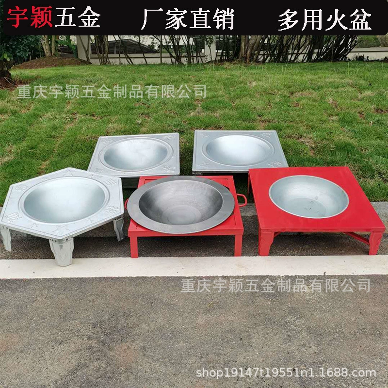 Уличный мангал для дома, печь для барбекю, обогреватель, угольная печь, камин, гриль, угольная печь-барбекю, утолщенная и антикоррозийная.