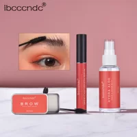 Набор для бровей ibcccndc: алоэ-вера гель, спрей, щеточка для ресниц, для укладки