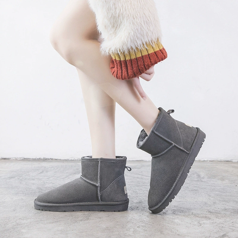 Новые Australian XLLUGG снегоступы женские сапоги из кожи COWI UGG и мужские и женские снегоступы зима