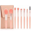 Handheld brush for traveling, 8 pieces, wide color palette