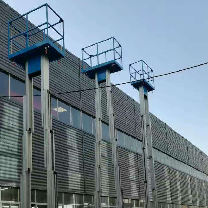 电动自行走剪叉式升降机 厂家小型单双立柱电动液压铝合金升降机