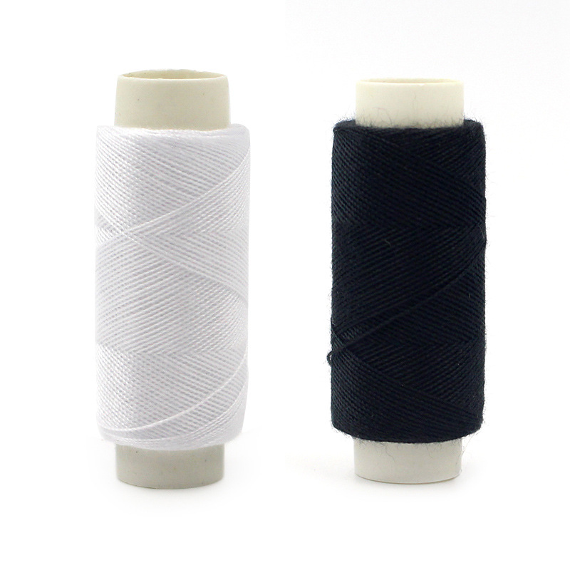 家用针线套装手缝衣服diy手工缝补小线卷涤纶黑白色细线针线