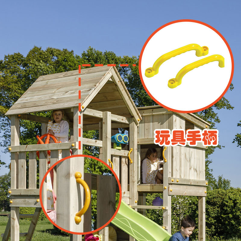 Escalando juguetes para niños mango de plástico accesorios de juguete de entretenimiento equipo de viaje interior y exterior mango liso