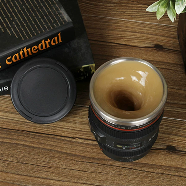 Second generation flat lid mixing cup