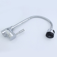 Swivel three-way kitchen faucet cold and hot basin washing machine basin sink hand basin vegetable basin faucet cold and hot water