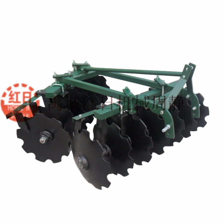 圆盘耙  轻型圆盘耙工作视频  阿里巴巴实拍整地圆盘耙