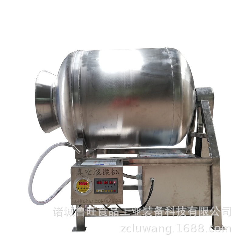 商用全不锈钢变频真嫩化机 呼吸式鸡肉牛肉腌制入味滚揉机