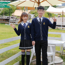 2024秋季新款中学生校服班服韩版时尚英伦学院风jk制服一件代发