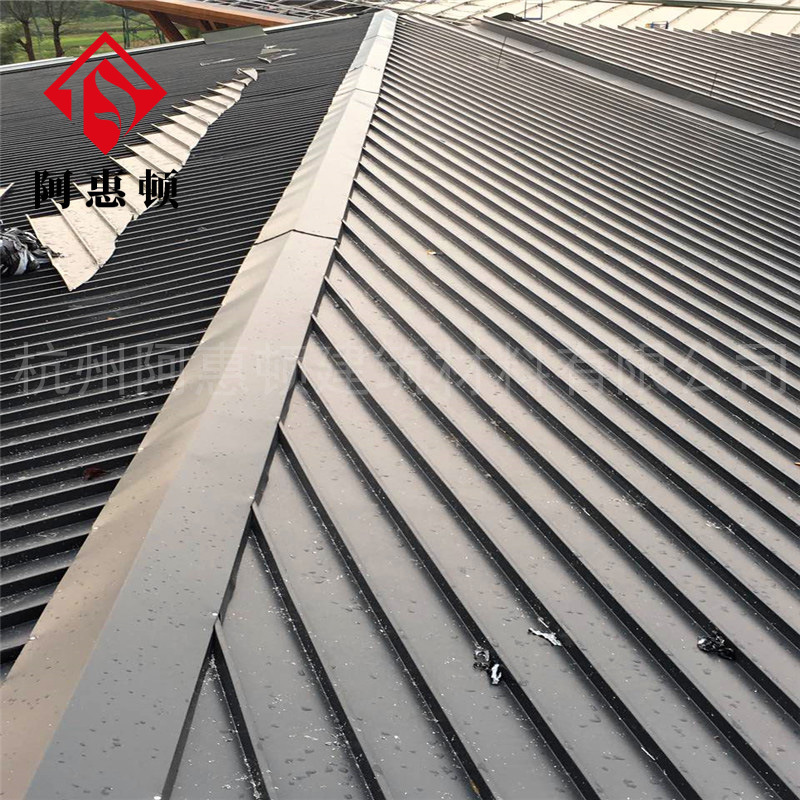 现代化装饰屋面瓦 25-430铝镁锰立边咬合屋面
