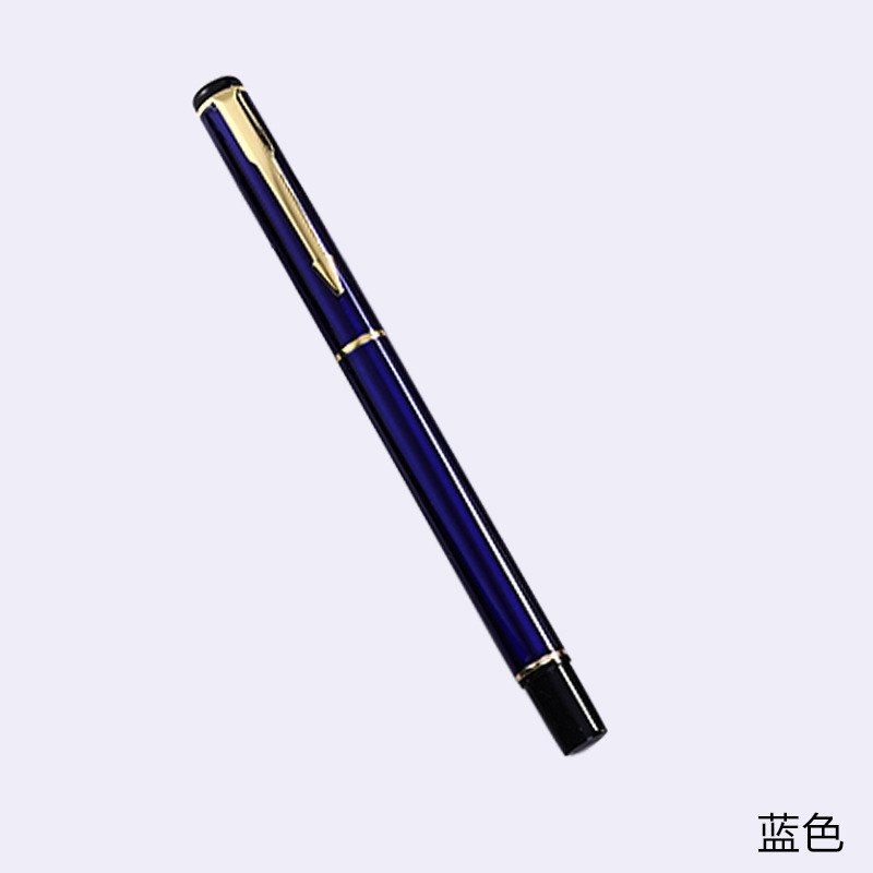 Bolígrafo de metal oficina de negocios pluma de gel Logotipo de letras en stock negocio publicidad regalo pluma firma pluma