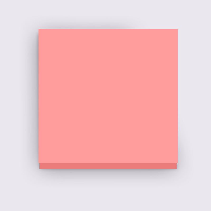 형광 핑크 51*51mm