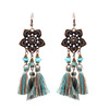 Accessory, fashionable metal earrings, jewelry, boho style, European style, wholesale