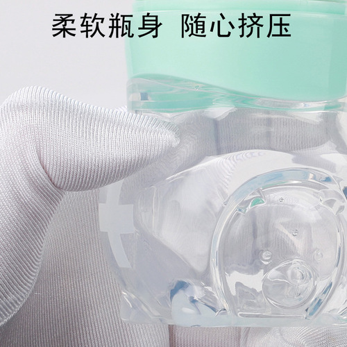 Children's dropper type silicone medicine feeder Newborn baby duck mouth pacifier rice paste spoon anti-choking medicine feeding artifact
