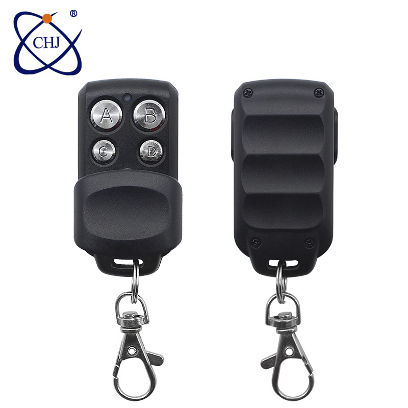 自动门433车库门遥控器跨境车库卷帘门摩托车拷贝433遥控器钥匙