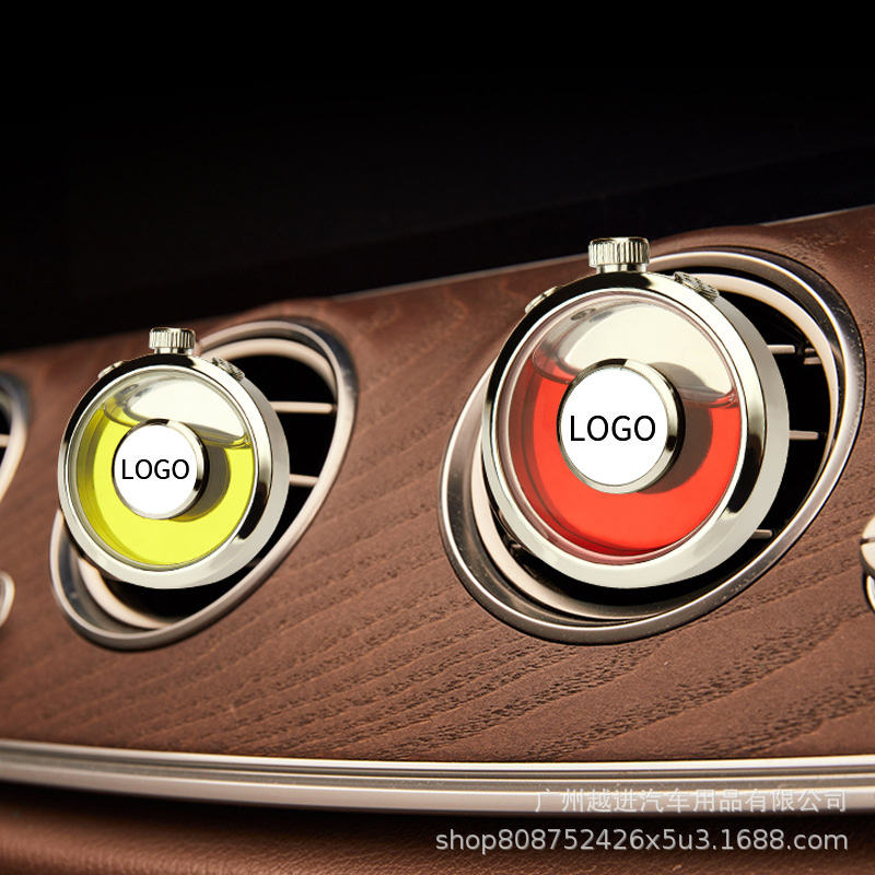 Salida de aire del coche perfume fragancia del coche salida de aire perfume del coche aire acondicionado Puerto logotipo del coche perfume joyería perfume al por mayor