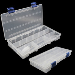 Wholesale Storage Box Model D, 15-Compartment Lure Box with Detachable Dividers, Portable Jewelry Organizer