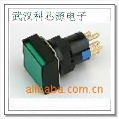 JHK16-231G 16MM L 自复型带灯按钮开关 长方形 现货库存