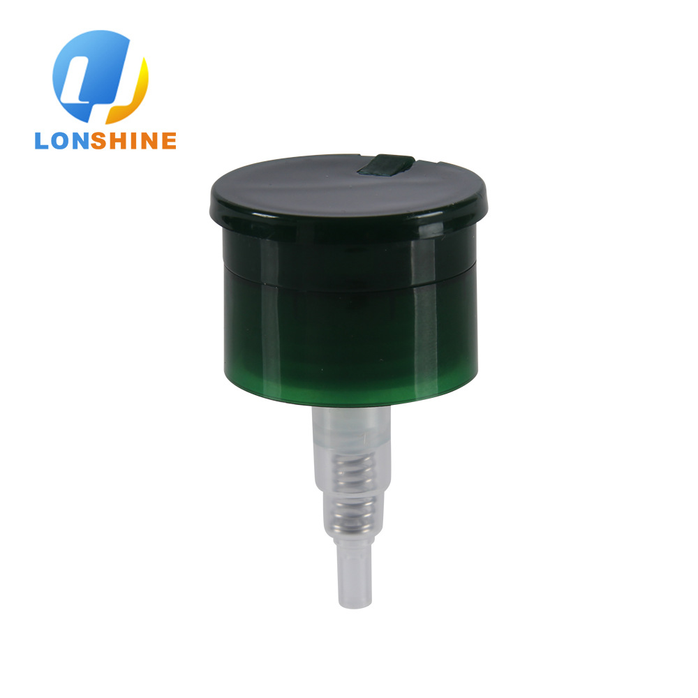 厂家批发卸妆水洗甲水指甲油套装瓶泵头 33口pp材质按压头