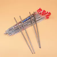 Chopsticks stainless steel, tableware for students, factory direct supply