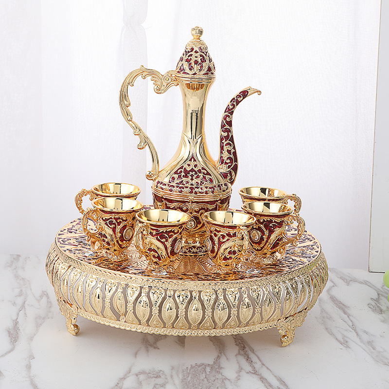 2020 New Medium Duckbill Wine Dispenser Household Drinking Wine Set Gold and Silver Ware Wholesale