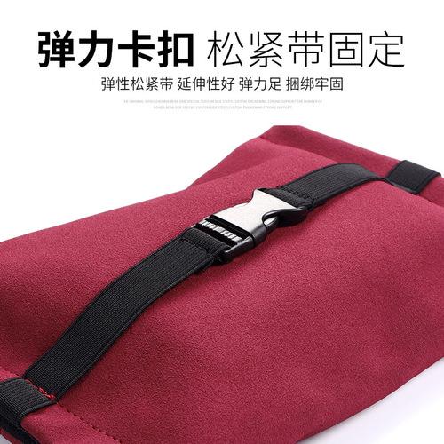 Car-mounted paper towel box hanger sunshade velvet car multi-functional tissue bag customizable car-mounted paper towel box