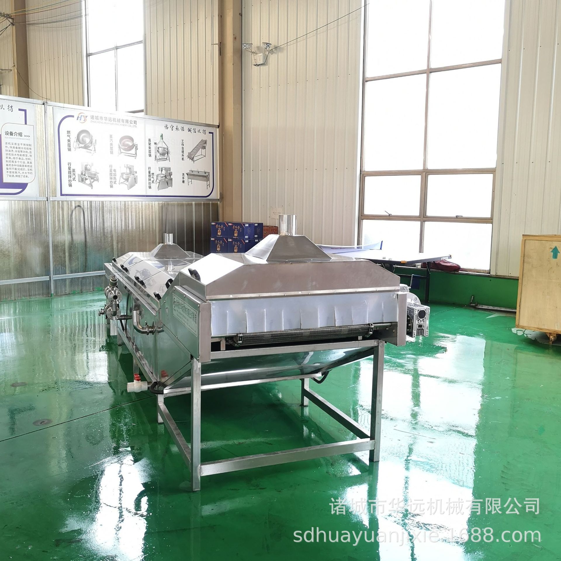 厂家 花菜漂烫机 金针菇深加工设备 果蔬漂烫冷却流水线加工