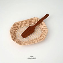 韓國ins柚木黃油刀木質果醬牛油刀面包奶油塗抹刀支持刻字logo