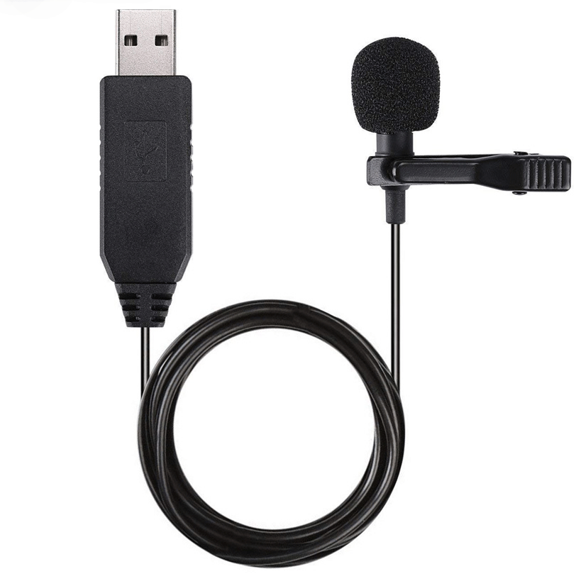 USB 내장 사운드 카드 마이크 컴퓨터 노트북 라이브 온라인 클래스 레코딩 칼라 형 전방향 미니 마이크