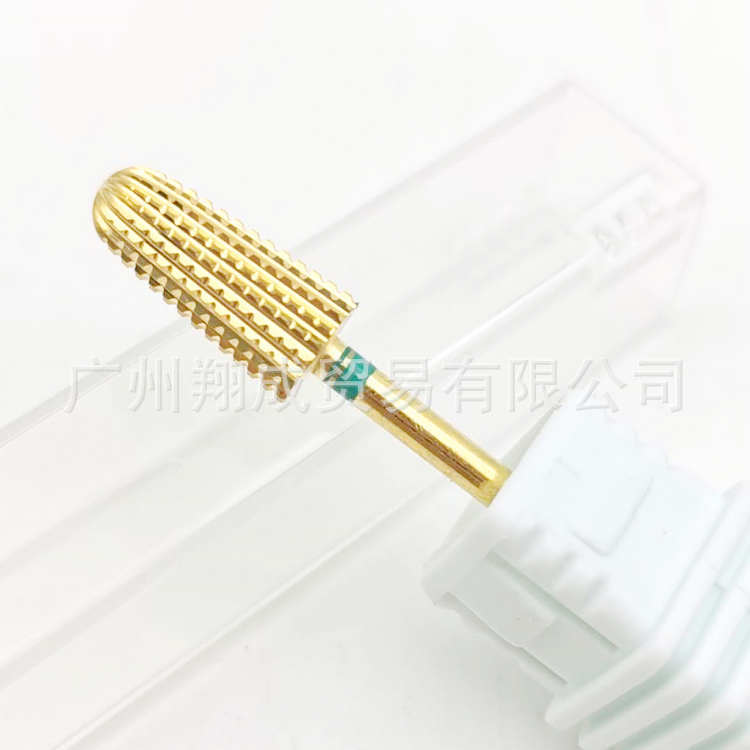 Nueva manicura cinco en uno cabeza de molienda de acero de tungsteno rápido removedor de esmalte de uñas Gel exfoliante mano izquierda y derecha Universal 5 y 1