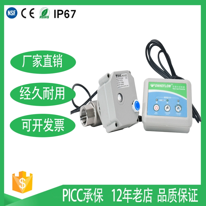 DN15 герметичный протектор с ручным миниатюрным электрическим шаровым краном из нержавеющей стали