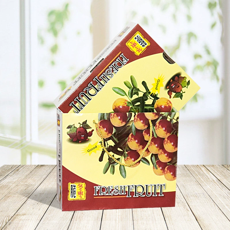 Высококачественная бутик-подарочная коробка с фруктами Универсальная портативная зимняя Подарочная коробка с фруктами Пустая коробка производителей оптом