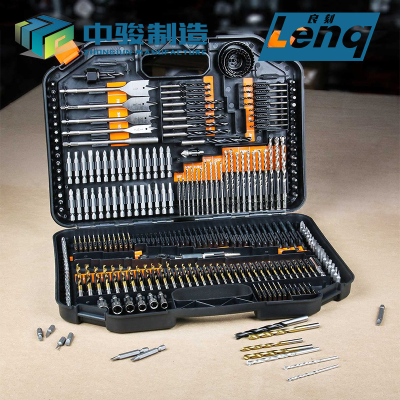 Multifuncional herramienta eléctrica accesorios 246 unids taladro combinación traje lote cabeza Twist taladro cemento agujero Accesorios