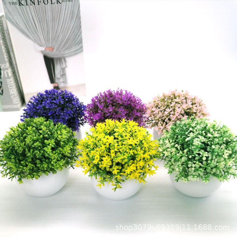 Simulation Plant Baby Tears Hemisphere Potted Green Plant Flower Tree Ball Office Desktop Ornaments Mini Bonsai Plant Simulation Plant Baby Tears Hemisphere Potted Green Plant Flower Tree Ball Office Desktop Ornaments Mini Bonsai Plant