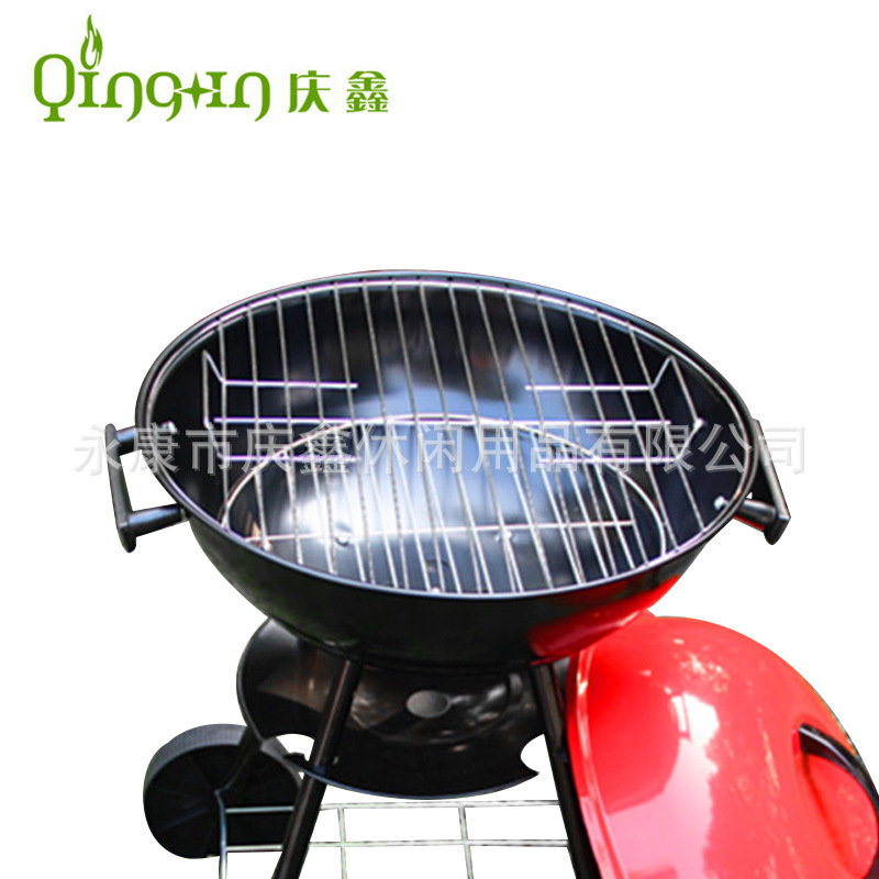 Parrilla de Carbón para Barbacoa Portátil, Cortavientos, Desmontable para Exteriores