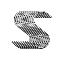 Stainless steel kitchen hooks, kitchen hooks stainless steel S-shaped hooks, crossbar hooks