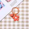 Brand fresh small bell flower-shaped, keychain, pendant, bag decoration, Korean style, flowered