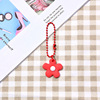 Brand fresh small bell flower-shaped, keychain, pendant, bag decoration, Korean style, flowered