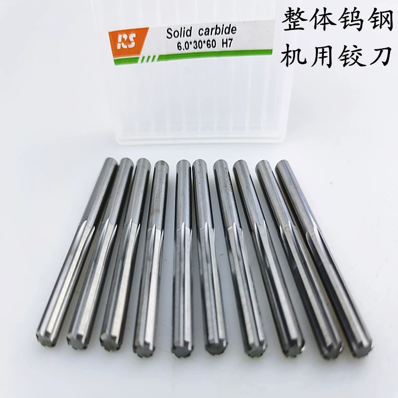 Твердосплавный развертка из вольфрамовой стали, прямая и спиральная канавка, стандарт 1-20H7H8, удлиненный, от производителя