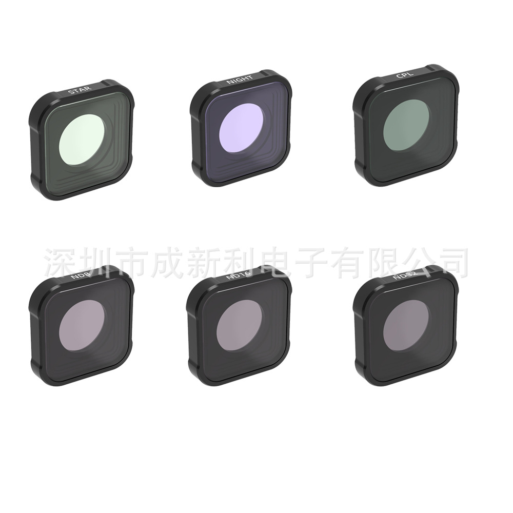 GOPRO hero 9/10/11/11mini/12/13 accesorios de cámara de acción protección UV macro lente 15x