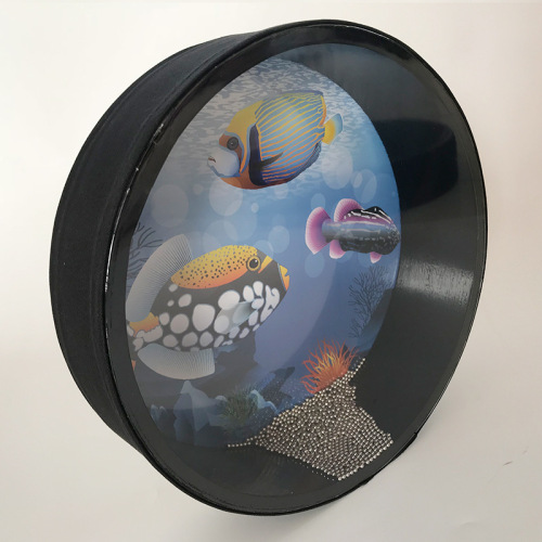 Early Education Music Orff Children's Percussion Ocean Sound Wave Drums in Different Sizes 8-inch 10-inch Ocean Drums