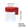 Cookies light -emitting transparent storage tank LED transparent matte sealing pharmaceutical box storage tank LED jar